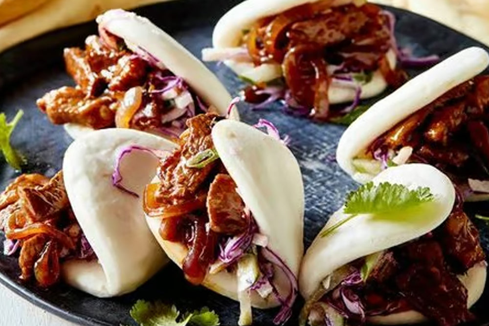 Pulled Beef Bao Buns (12 Packs)